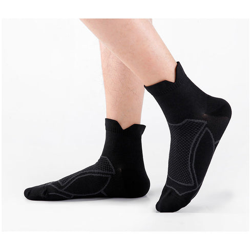 Sports Yoga Running Marathon Men And Women Short Tube Couple Socks - ROUTINE FASHION